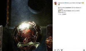 一周倒计时！罗马诺发问：你心中的金球前三是谁？下周四公布提名